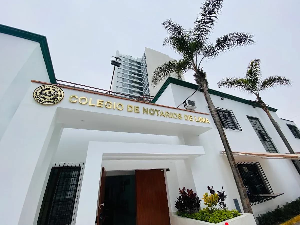 Colegio de Notarios de Lima, notaría en Jesús María
