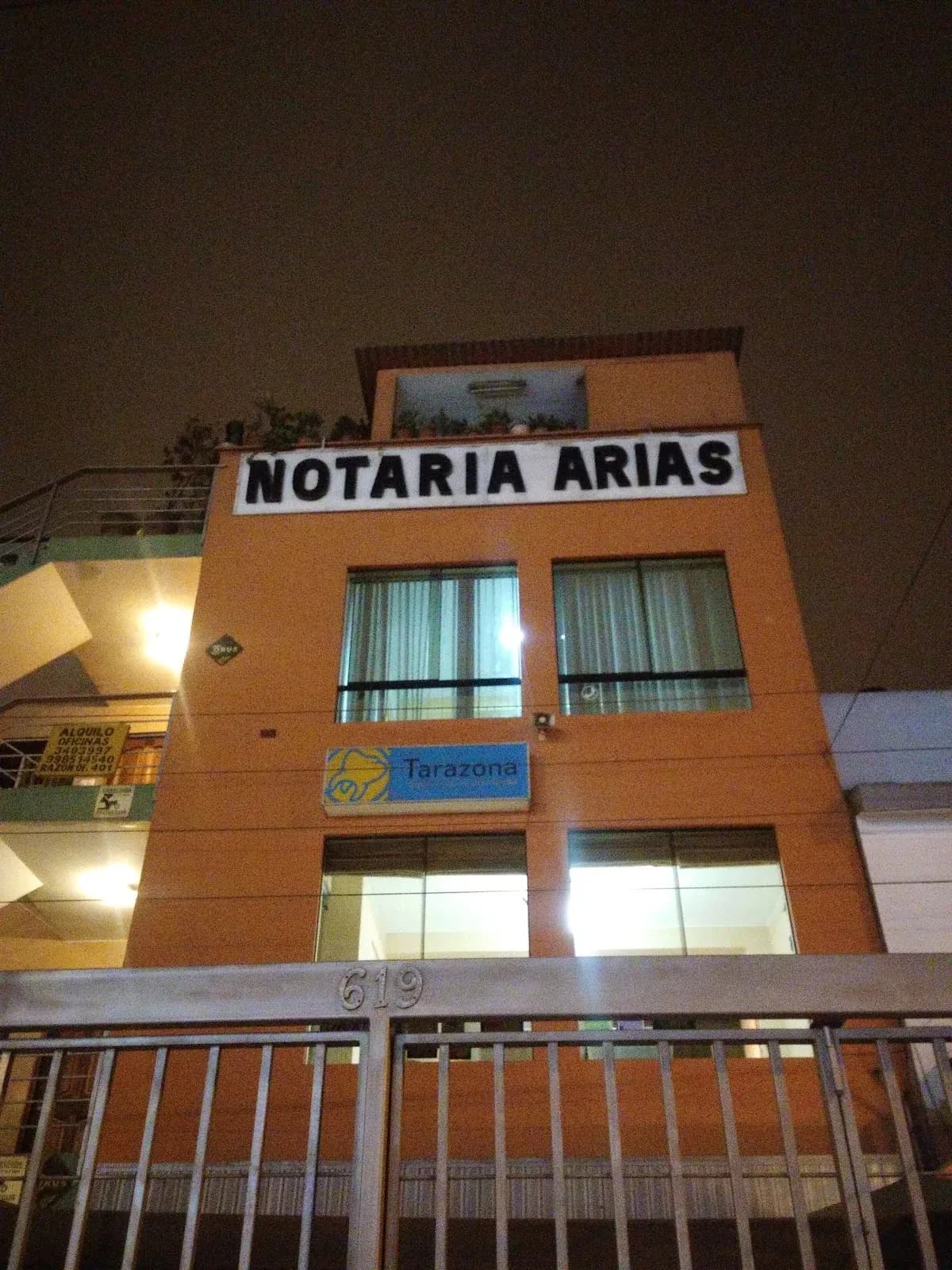Notaría Arias, notaría en La Molina