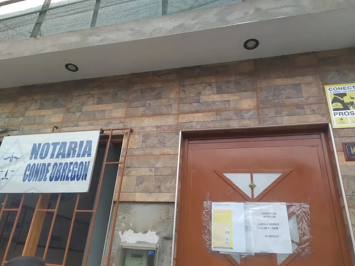 NOTARÍA CONDE OBREGON