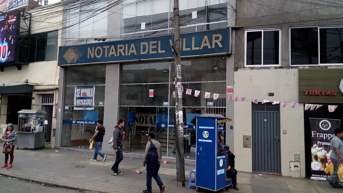 Notaría Del Villar, notaría en El Agustino