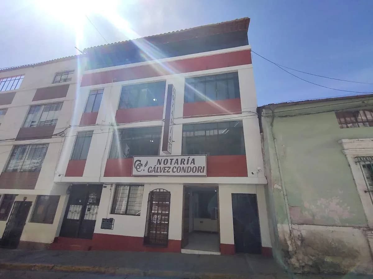 Notaría Gálvez Condori