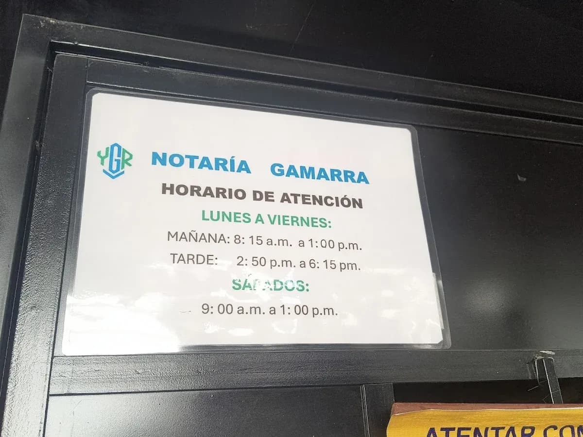 Notaría Gamarra