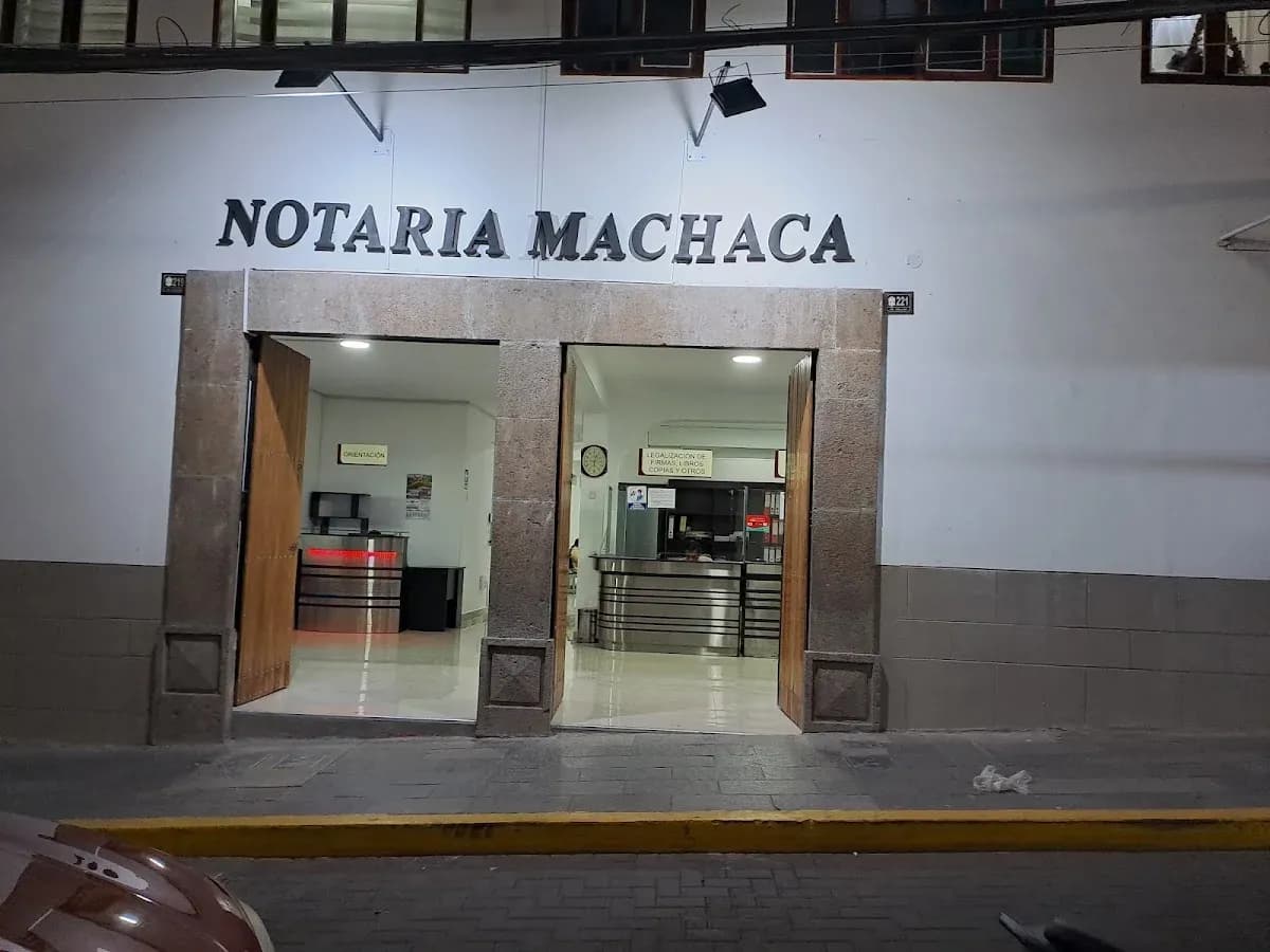 Notaría Gudelia Machaca Calle