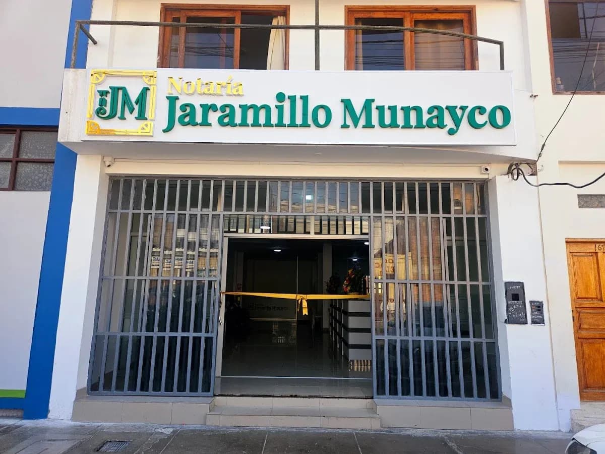 Notaría Jaramillo Munayco