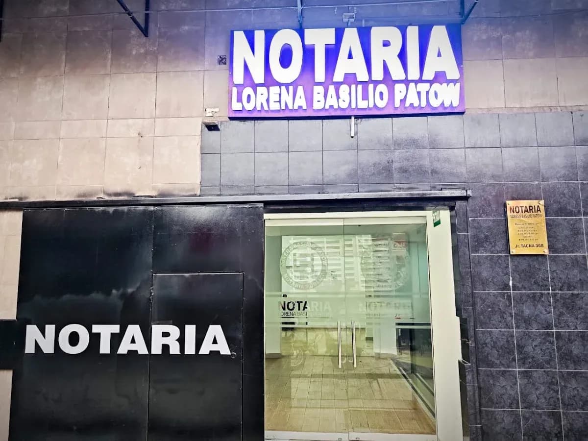 Notaria Lorena Basilio Patow