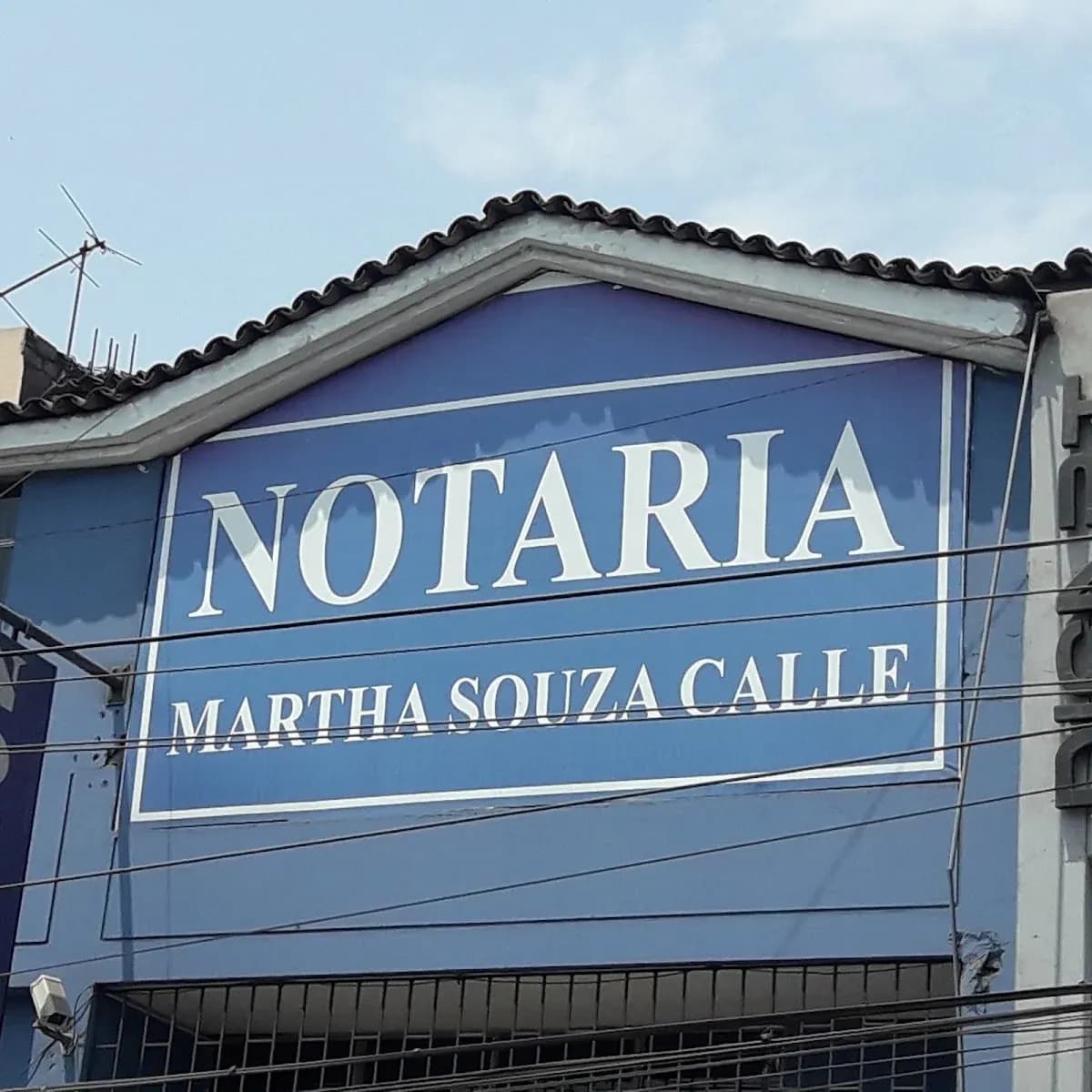 NOTARIA MARTHA SOUZA CALLE