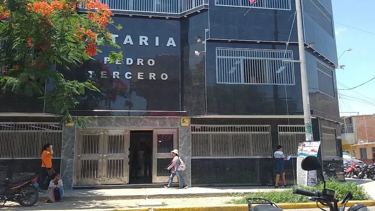 Notaria Pedro Tercero