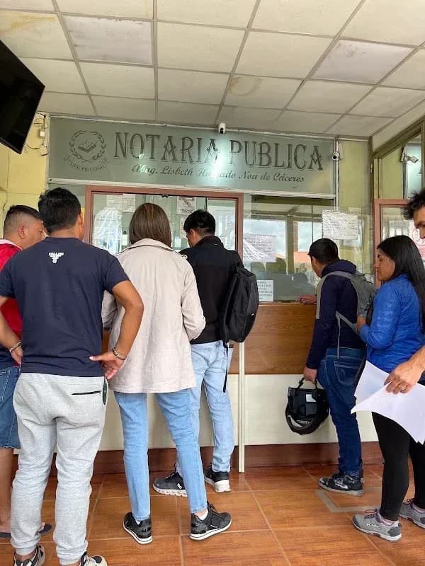 Atención notarial en NOTARIA HOLGADO NOA