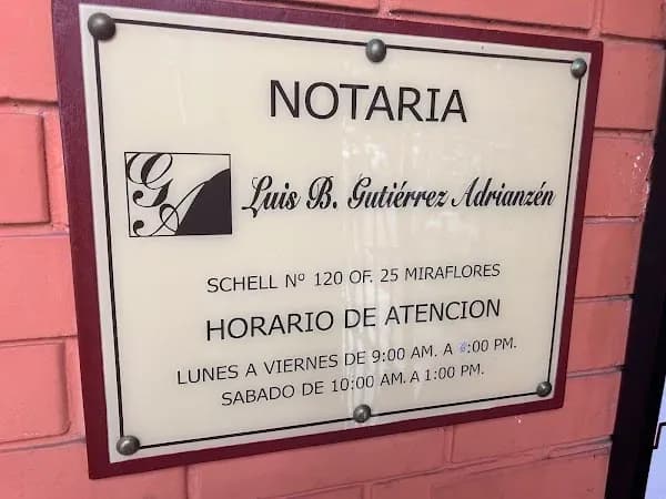 Reseña de Gabriel Pizarro para Notaría Gutiérrez Adrianzén