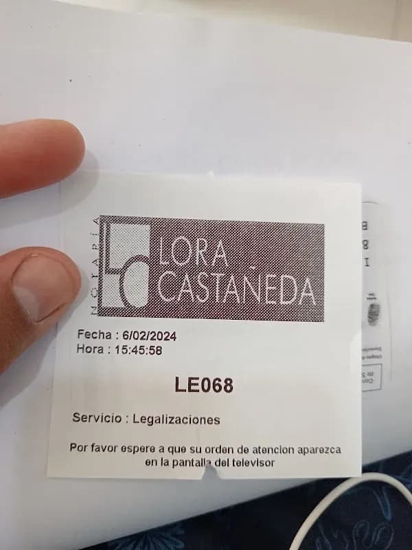 Reseña de Gerges Bocanegra Romero para Notaría Lora Castañeda