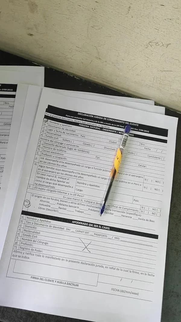 Atención notarial en NOTARIA ALMEIDA