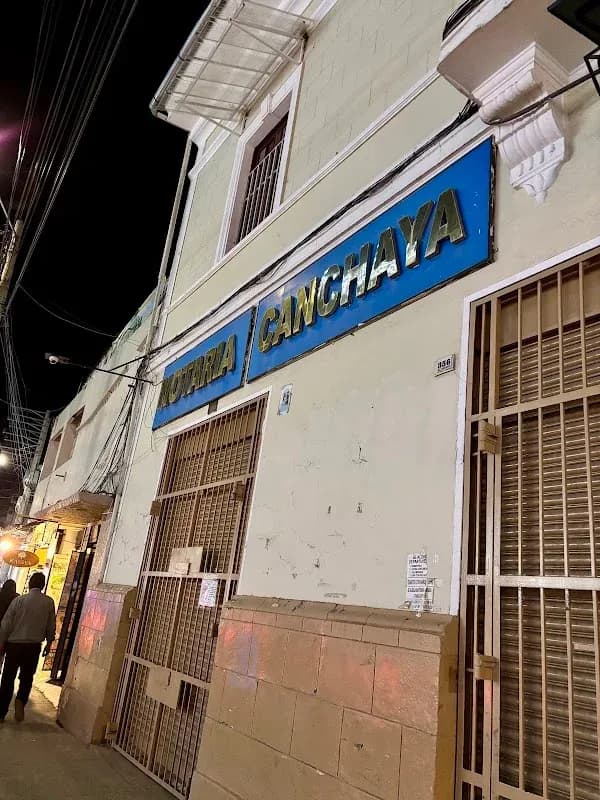 Reseña de Ingobert Köhel para Notaría Canchaya