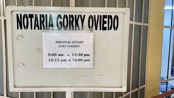 Reseña de Jesus Angulo para Notaría Gorky Oviedo Alarcón