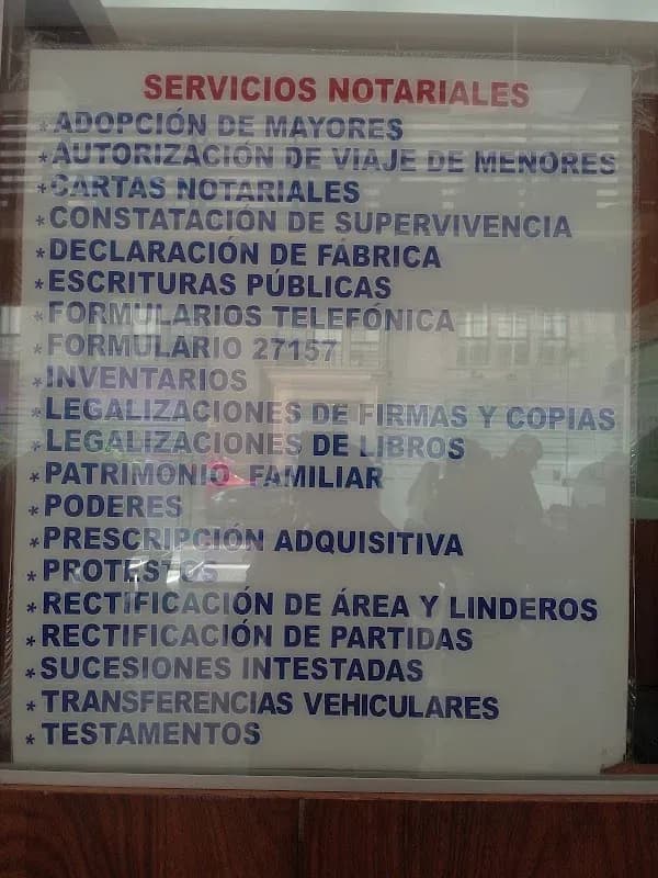 Atención notarial en Notaría Samaniego