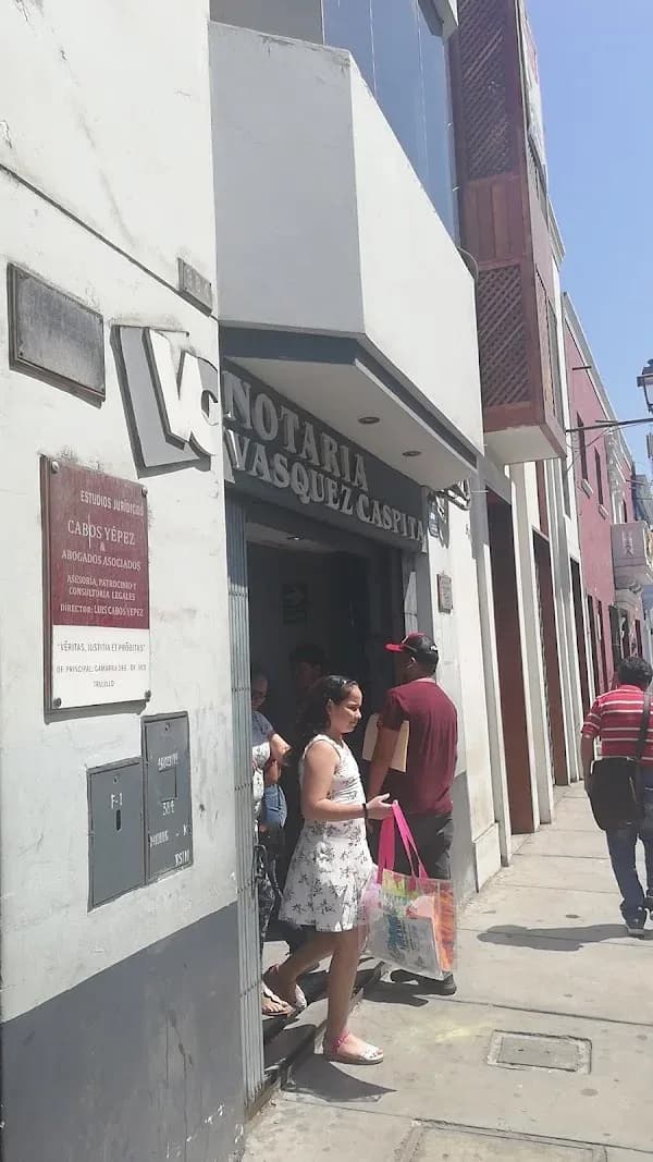 Atención notarial en Notaría Vásquez Caspita